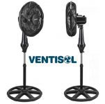 Ventisol Turbo 6 Ventilador de Coluna, Preto, 40 cm, 127 V