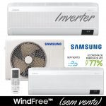 Ar-condicionado Split Samsung Digital Inverter – 9.000 BTUs Frio WindFree