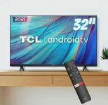 Smart TV LED 32″ HD TCL 32S615 – Android TV, Wifi, USB