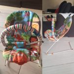 Cadeira de Descanso Vibratoria e Musical Protek – Floresta, Colorido