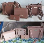 Kit 4 Bolsas Feminina Monograma Willibags Lindas
