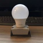 Lampada LED bulbo Philips, luz branca fria, 9W, Bivolt (100-240V), Base E27