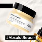 Máscara de Tratamento Reparadora Absolut Repair Gold Quinoa Serie Expert 500G, L´Oreal Professionnel Paris