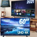 Smart TV LED 60″ 4K UHD Samsung UN60AU7700 – Wifi, HDMI, USB