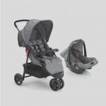 Carrinho Travel System Delta Duo Pro Cinza Mescla – Voyage