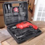 Furadeira de Impacto Mondial 650W 2 Velocidades – 3/8” com Maleta 11 Peças NFFI-07M