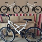 Colli Bike, Bicicleta GPS 148 Dupla Suspensão e Freios V-Brake, Aro 26 Aero, 36 Raias, 21 Marchas