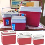 Combo Caixa Térmica Tropical 32L/12L/5L, Soprano, 0700, Vermelha, Grande