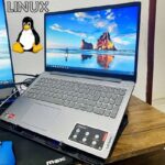 Notebook Lenovo Ultrafino IdeaPad 3 Ryzen 5 5500U 8GB 256GB SSD Prata 15.6″ Linux