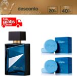 Essencial OUD Deo Parfum Masculino 100 ml + 2 Caixas de Sabonete Kaiak