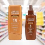 Kit Protetor Solar Cenoura e Bronze Corpo com Cor FPS 15 110ml + Óleo Bronzeador FPS 6 110ml