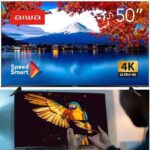 SmartTV Aiwa 50” 4K, Borda Ultrafina, HDR10, Dolby Áudio – AWS-TV-50-BL-01 TV 50″ SMART – BORDA INFINITA AWS-TV-50-BL-01 BIVOLT