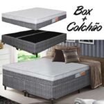 Cama Box Queen (Box + Colchão) Umaflex Molas – Ensacadas 66cm de Altura New Zurique