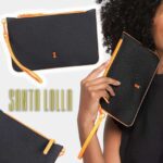 Bolsa Clutch Santa Lolla Risco Feminina