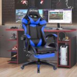 Cadeira Gamer PCTop Azul Racer