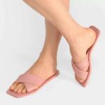 Rasteira Shoestock For You Tiras Cruzadas