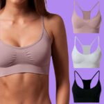 Sutiã Top Básico Sem Costura, She, Feminino