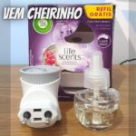 Difusor Elétrico Bom Ar Lavanda e Gerânio Aparelho + Refil 16ml