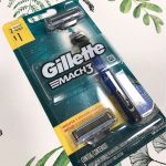 Aparelho de Barbear Gillette Mach3 Acqua-Grip – + 2 Cargas