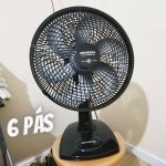 Ventilador de Mesa Mondial, 110V, 30cm, 6 pás, Super Power – VSP-30-B