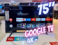 Smart TV 75” 4K LED TCL 75P735 VA 120Hz Hands – Free Wi-Fi Bluetooth HDR Alexa Google Assistente