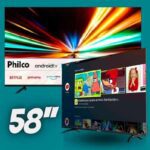 Smart TV Philco 58” PTV58G10AG11SK 4K Android TV HDR