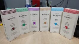 Kit de Cápsulas de Café Aromas Baggio Café, compatível com Nespresso, contém 60 cápsulas