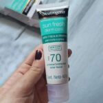 Neutrogena Sun Fresh Oily Skin – Protetor solar facial sem Cor, Fps 70, 40 g