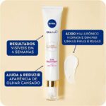 NIVEA Antiolheiras Luminous 630 – Reduz as Marcas Escurecidas – Uniformizador facial para área dos olhos com cafeína energizadora que reduz as bolsas e ácido hialurônico que auxilia a diminuir linhas finas – 15ml