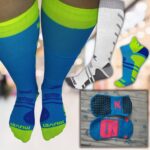 Super Oferta em Meias para treinar: Meia de Compressão, Meia Pilates Muvin, com até 47% OFF