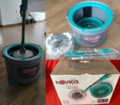 Balde Twister Mop Noviça Anis 6 L