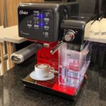 Cafeteira Espresso Oster, PrimaLatte II, Vermelho, 127V