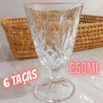 Lyor CJ 6 TAÇAS P/ÁGUA DE VIDRO DUBLIN 250ml