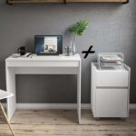 Conjunto Escritório/Home Office Politorno – Cajamar Mesa e Gaveteiro 2 Peças