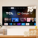 Smart TV 75” 4K LED TCL 75P735 VA 60Hz Hands – Free Wi-Fi Bluetooth HDR Alexa Google Assistente