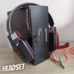 Headset Gamer P2 Preto/Vermelho Multilaser – PH073