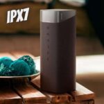 PHILIPS Caixa de som com conexão bluetooth, resistência a água IPX7 e energia para 10h TAS3505/00, cinza