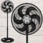 Ventisol Ventilador Osc Coluna Turbo 6p 30cm pr 127v