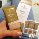 Kit com 3 Unidades Protetor Solar com Cor FPS70 40ml – Mantecorp Skincare Episol