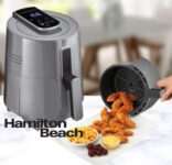 Fritadeira Sem Óleo AIR FRYER DIGITAL Hamilton Beach 3.5L Cinza, 1400W