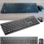 Combo Teclado E Mouse Sem Fio Multimdia Usb Preto Tc212