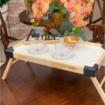 Bandeja Small em Madeira Maciça com Pés Dobráveis Tramontina – 91390108