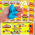 Massa de Modelar Play-Doh 24 Potes – 20383 – Hasbro, Cores diversas – Exclusivo Amazon