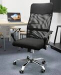 Cadeira de Escritório Presidente Giratória Preta – PRE-004 Otello