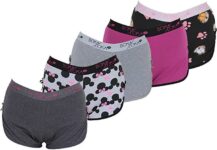 Kit 5 Short Calcinha Algodão Bokaloka Lingerie Sexy