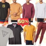 Oferta de Moda Masculina com 50% OFF