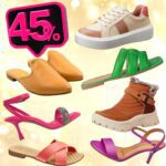 Oferta de Calçados Femininos com 45% OFF