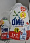 Kit Garrafa Para Diluição + Sabão Liquido Omo Lavagem Perfeita 500ml