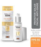Protetor Solar Facial Antiaging ISDIN Fusion Water5 Stars Age Repair FPS 50