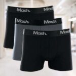 Kit 3 Cuecas Boxer Algodão, Mash, Masculino